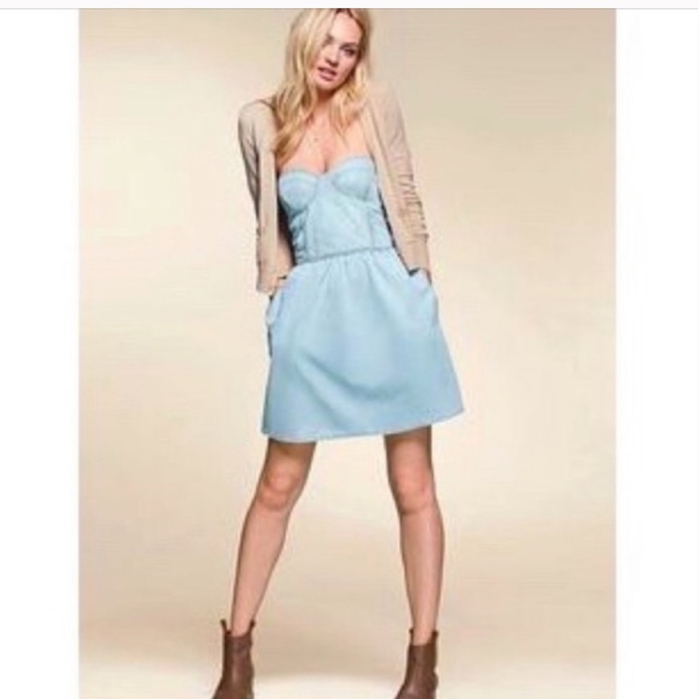 Victoria’s Secret Denim Corset Dress